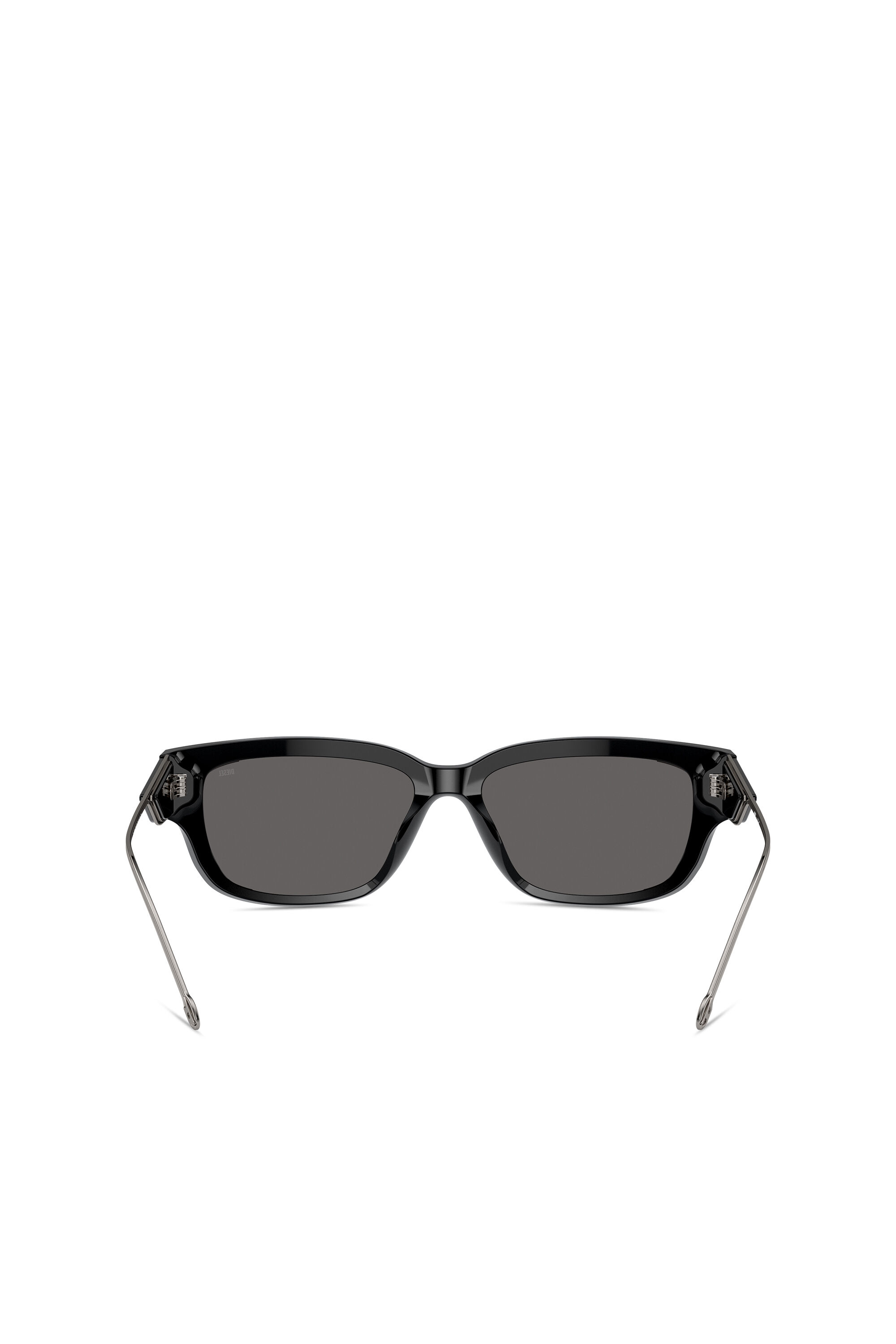 Diesel - 0DL2002 SIZE 56, Unisex's Rectangle sunglasses in Black/Flash mirror - 3